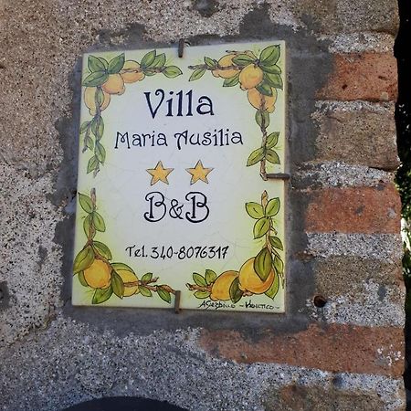 B&B Villa Maria Ausilia ตาออร์มินา ภายนอก รูปภาพ
