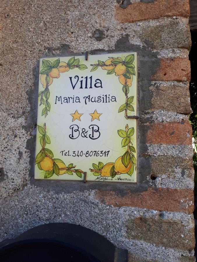 B&B Villa Maria Ausilia ตาออร์มินา ภายนอก รูปภาพ